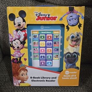 Disney Junior Blue Electronic Me Reader with Colorful Story Buttons